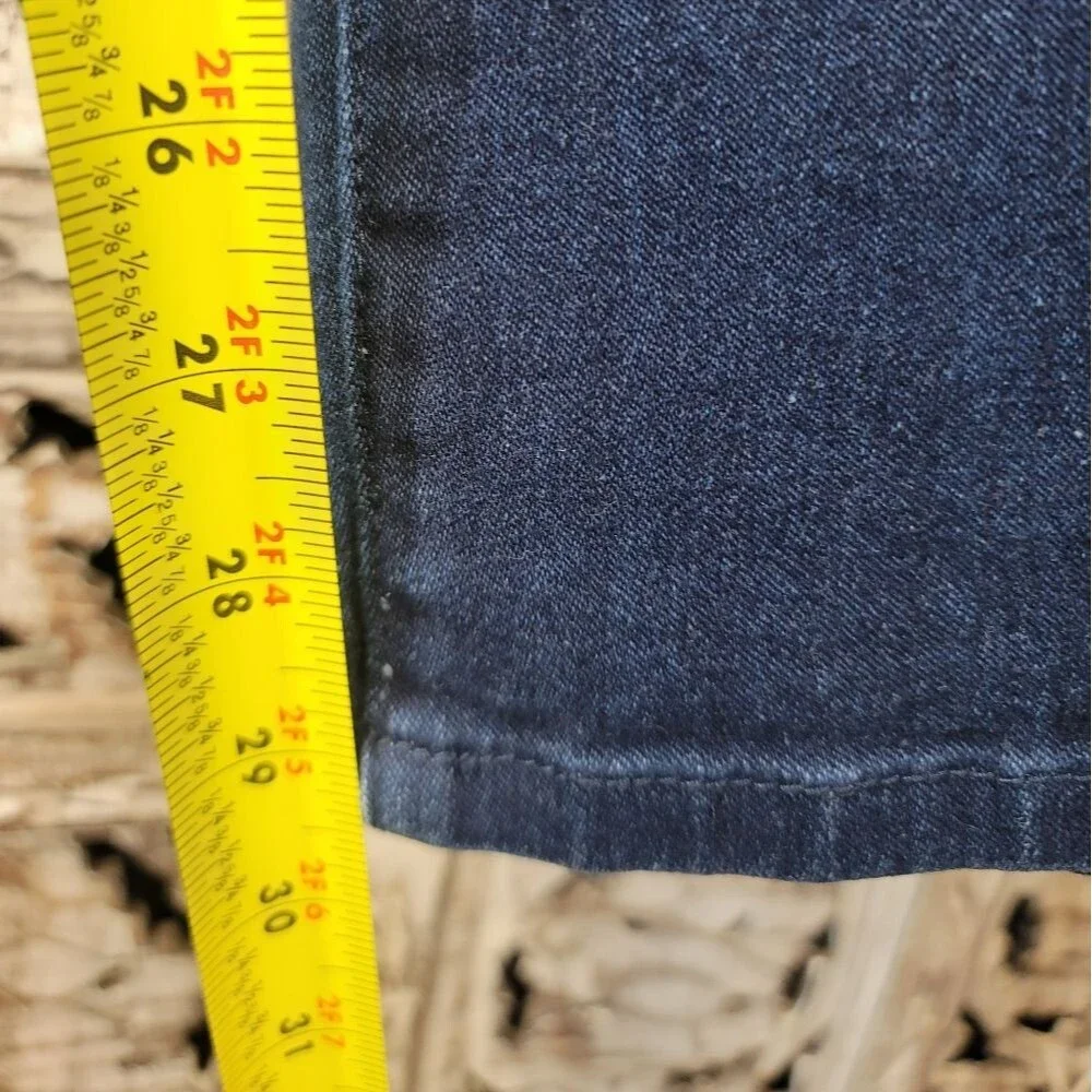 Michael Kors Blue Denim Bootcut Mid-rise Jeans Womens Size 12